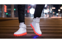 LED Light Multi Color unisex rechargeable light up shoes